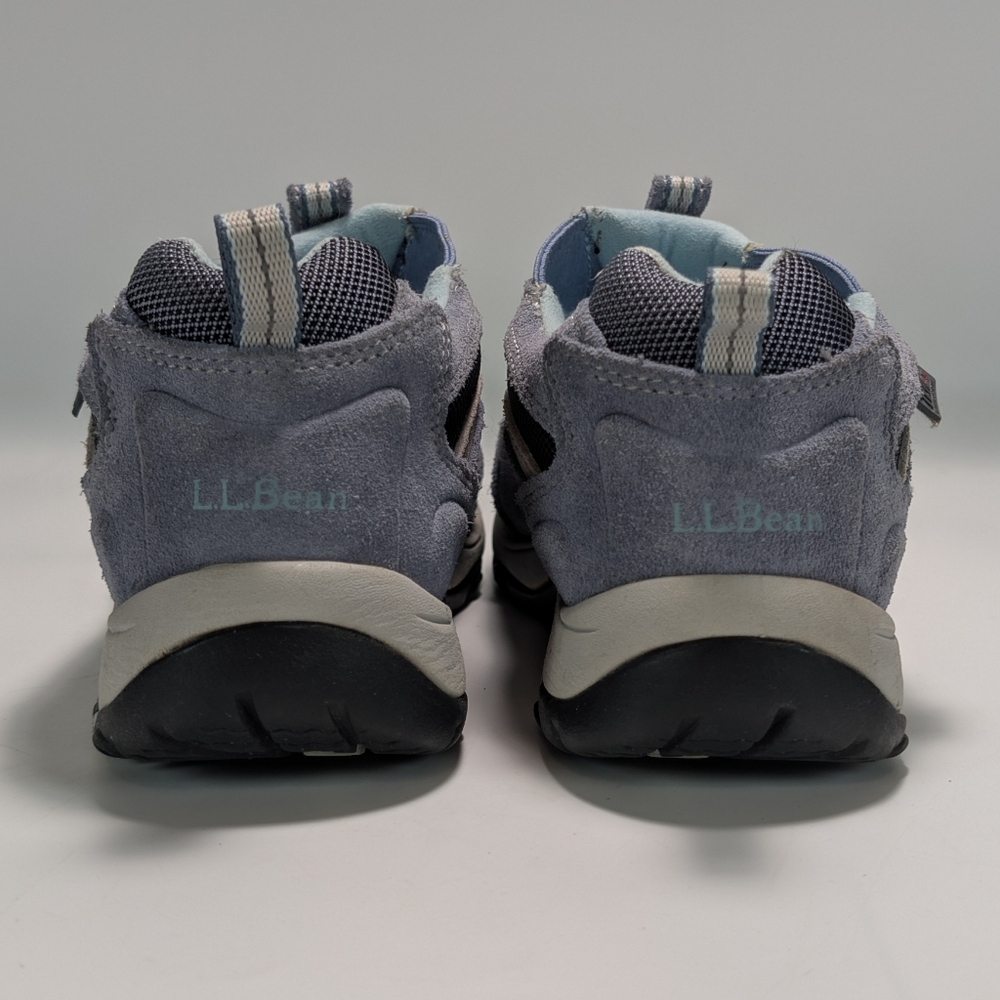 L.L. Bean Tek 2.5 Waterproof Hiking Slip-on Shoes - Grey & Blue - Picture 4 of 10